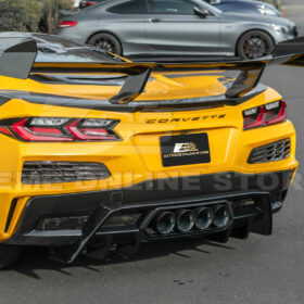 Extreme Online Store EOS Corvette C8 Z06 Rear Bumper Finned Diffuser for C8 Corvette - Image 5