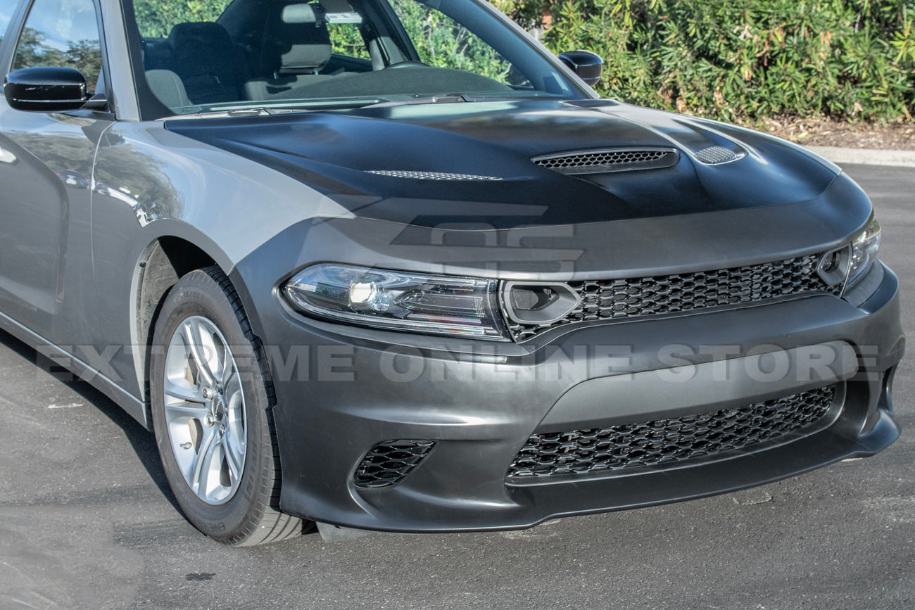 Extreme Online Store EOS Charger SRT Hellcat Conversion Bumper Kit & Hood Cover - Image 3