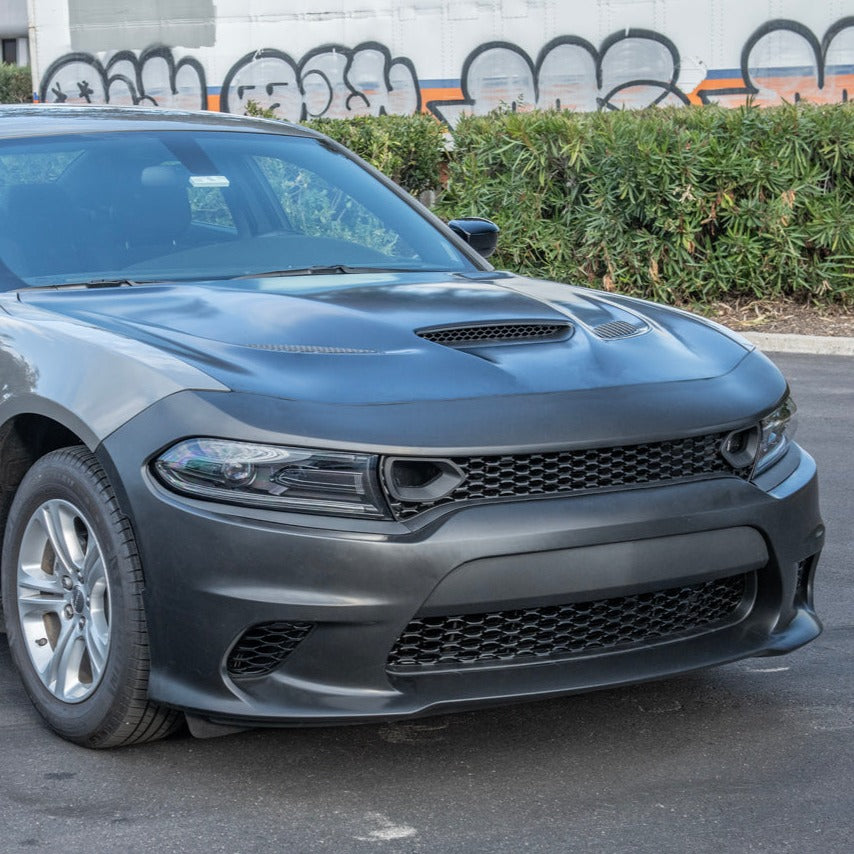 Extreme Online Store EOS Charger SRT Hellcat Conversion Bumper Kit & Hood Cover - Image 2