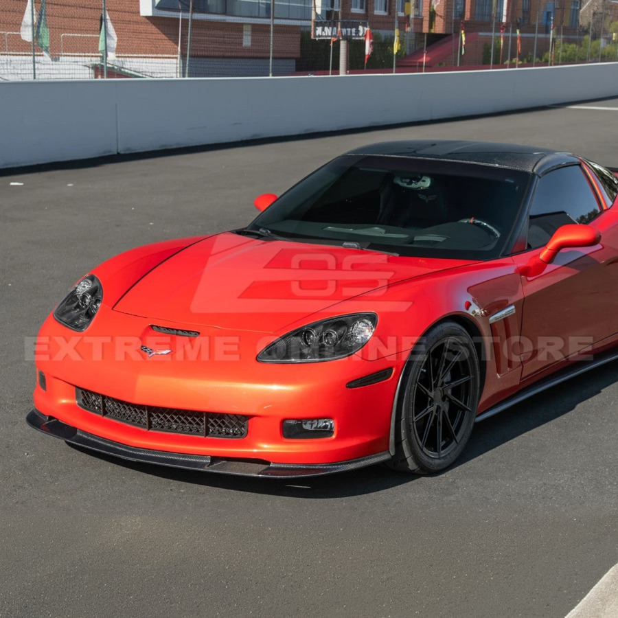 EOS 2005-13 Corvette C6 Replacment DRY CARBON FIBER Headlights Housing - Image 5