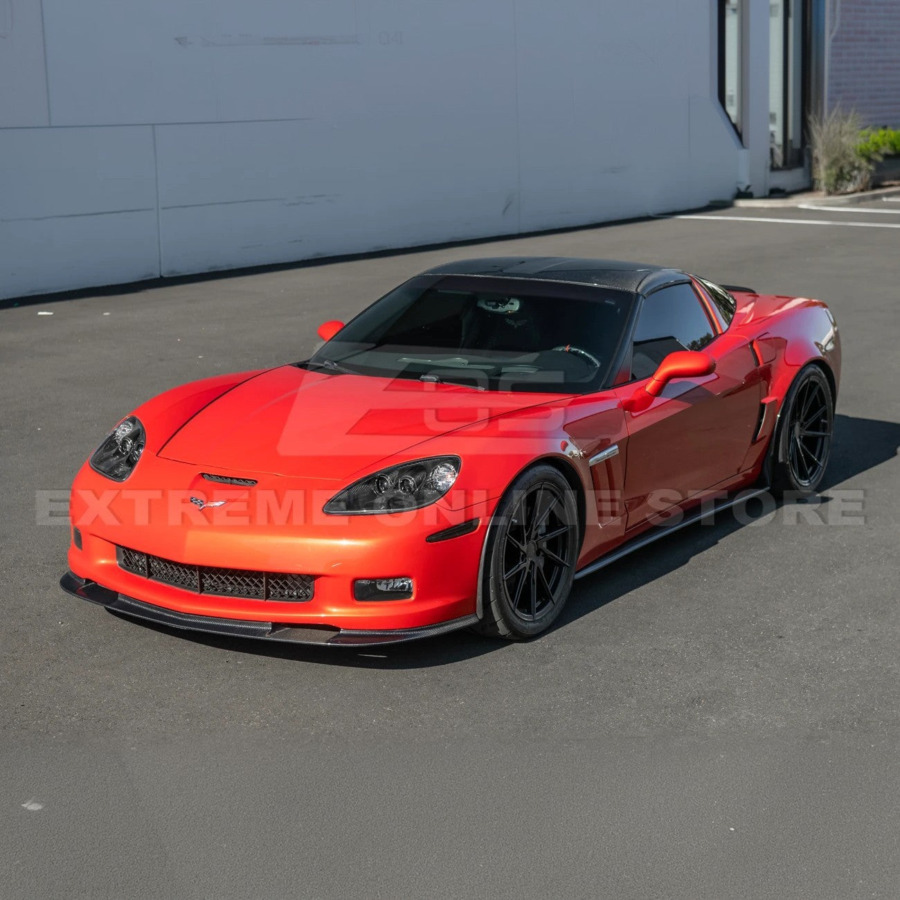 EOS 2005-13 Corvette C6 Replacment DRY CARBON FIBER Headlights Housing - Image 4