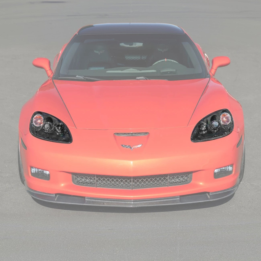 EOS 2005-13 Corvette C6 Replacment DRY CARBON FIBER Headlights Housing - Image 3