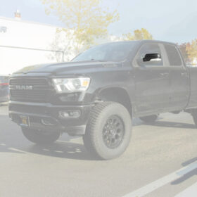 Extreme Online Store EOS 1500 – Factory Style Dry Carbon Fiber Tape On Side Mirror Cap Covers for RAM 1500 - Image 2