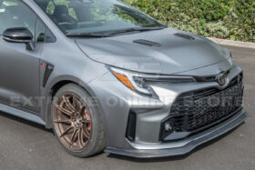 Extreme Online Store EOS GR Corolla Carbon Fiber Front Bulge Hood Vent - Image 4