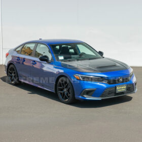 Extreme Online Store EOS Honda Civic Type-R Package Carbon Fiber Front Vented hood - Image 3