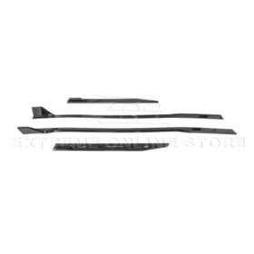 FFP Mustang S650 Gloss Black GT500 Style Side Skirts for S650 Mustang - Image 13
