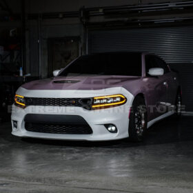 Extreme Online Store EOS Charger EOS Performance LED DRL Sequential Signal Projector Headlights - Image 3