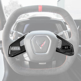 Extreme Online Store EOS Corvette C8 Steering Wheel Trim Cover for C8 Corvette