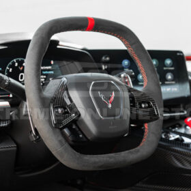 Extreme Online Store EOS Corvette C8 Steering Wheel Trim Cover for C8 Corvette - Image 5