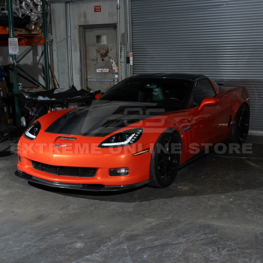 EOS 2005-13 Corvette C6 l C7 Style Projector LED Sequential Signal Turn Headlights - Image 4