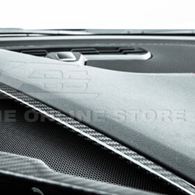 Extreme Online Store EOS Corvette C8 Carbon Fiber Upper Dash Pad Trim Cover Kit for C8 Corvette - Image 12