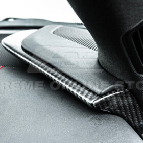 Extreme Online Store EOS Corvette C8 Carbon Fiber Upper Dash Pad Trim Cover Kit for C8 Corvette - Image 8