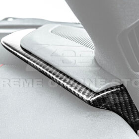 Extreme Online Store EOS Corvette C8 Carbon Fiber Upper Dash Pad Trim Cover Kit for C8 Corvette - Image 5