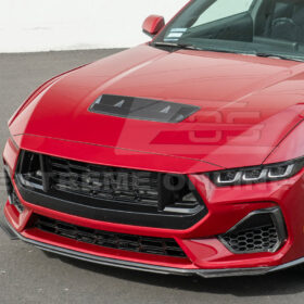 FFP Mustang S650 Dry Carbon Fiber Front Hood Vent Insert V2 for S650 Mustang - Image 4