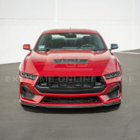 FFP Mustang S650 Dry Carbon Fiber Front Hood Vent Insert V2 for S650 Mustang - Image 5