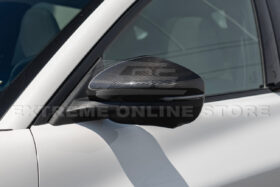 2021+ Ford Mustang Mach-E DRY CARBON FIBER Mirror Cap Cover - image 3