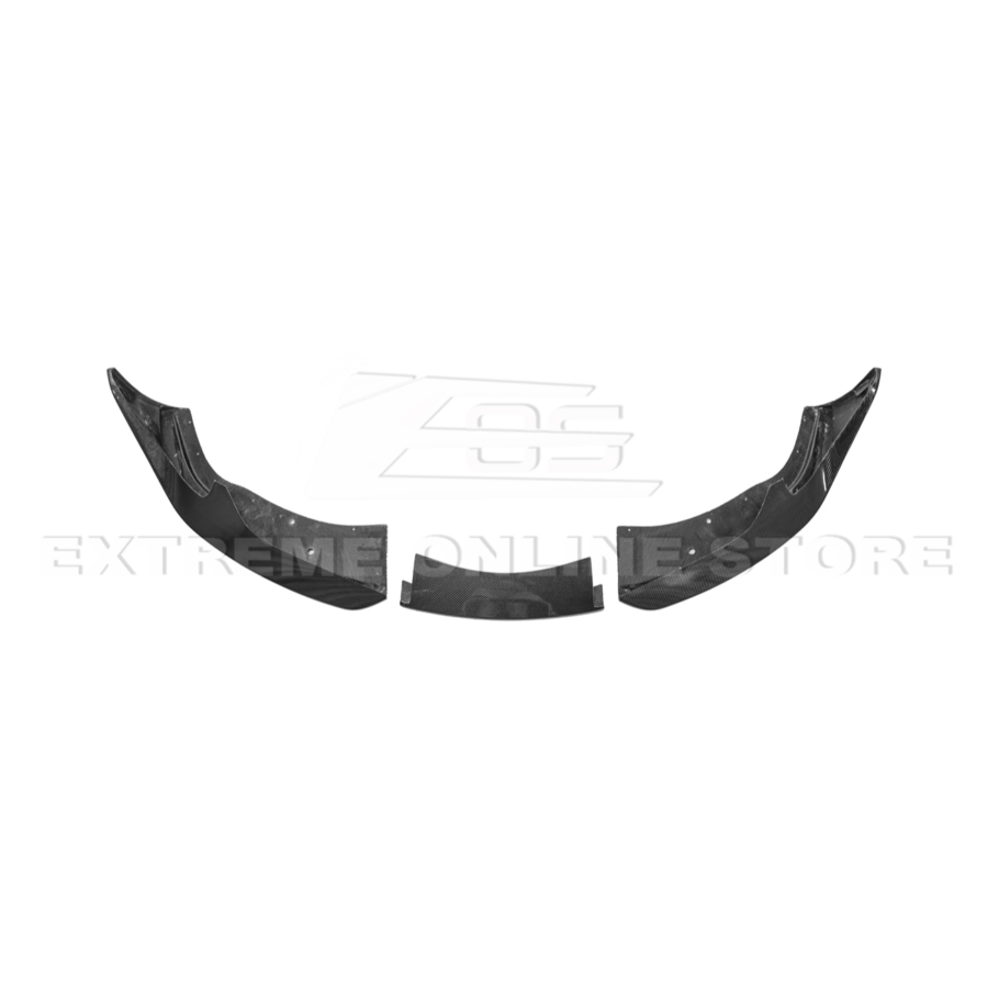 20-Up Toyota Supra A91 CF Front Lip & Side Skirts - Image 5