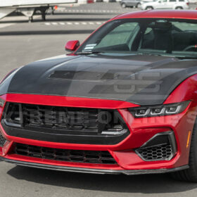 2024-Up Ford Mustang Front Bumper Hood Vented Cover - image 4