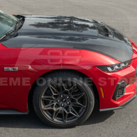 FFP Mustang S650 Dry Carbon Fiber Front Vented Hood With Insert for S650 Mustang - Image 8