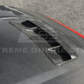 FFP Mustang S650 Dry Carbon Fiber Front Vented Hood With Insert for S650 Mustang - Image 10