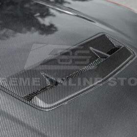 FFP Mustang S650 Dry Carbon Fiber Front Vented Hood With Insert for S650 Mustang - Image 14
