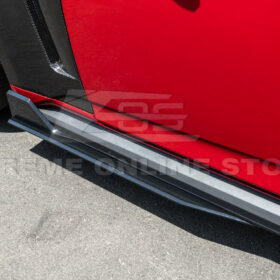 FFP Mustang S650 Gloss Black GT500 Style Side Skirts for S650 Mustang - Image 9