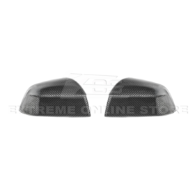 Extreme Online Store EOS Model Y Dry Carbon Fiber Tape On Side Mirror Cap Covers Pair for Tesla Model X - Image 4