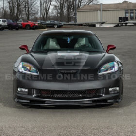 Extreme Online Store EOS Corvette C6 Base – C6 ZR1 Style Primed Full Front Bumper Cover Lip for C6 Corvette - Image 5