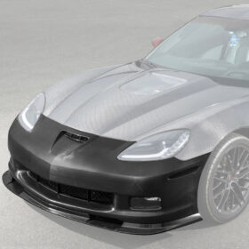 Extreme Online Store EOS Corvette C6 Base – C6 ZR1 Style Primed Full Front Bumper Cover Lip for C6 Corvette - Image 2