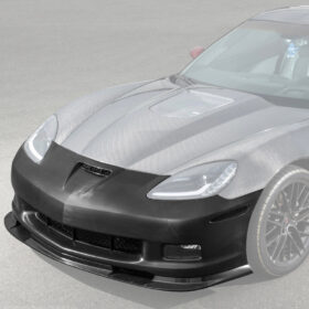 Extreme Online Store EOS Corvette C6 Base – C6 ZR1 Style Primed Full Front Bumper Cover Lip for C6 Corvette