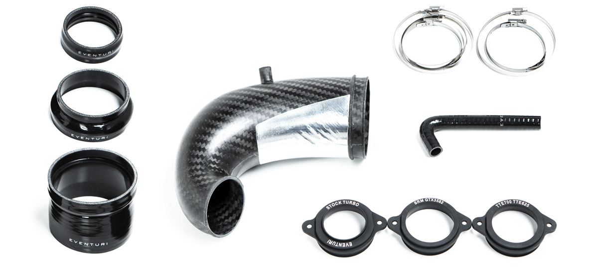 Eventuri 2018-2022 Audi TT RS Carbon Fiber Turbo Inlet