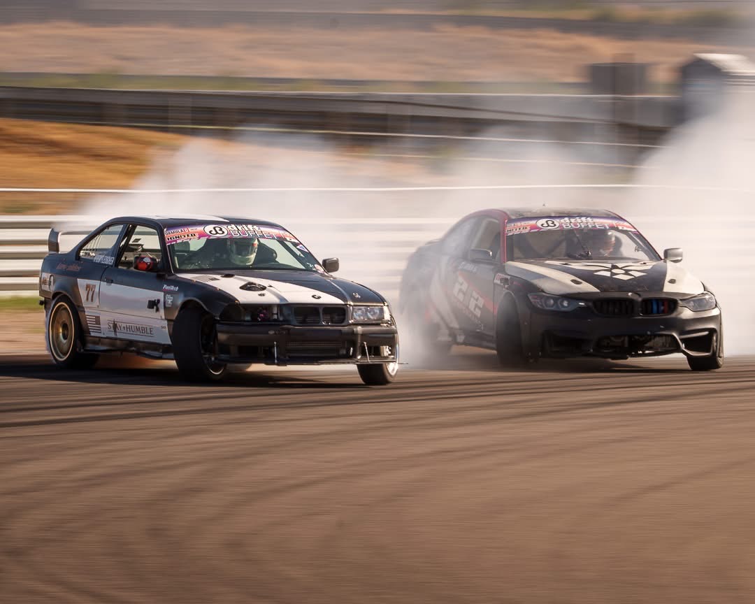 Stay Humble E36 and Drift Buffet M4 tandem drifting