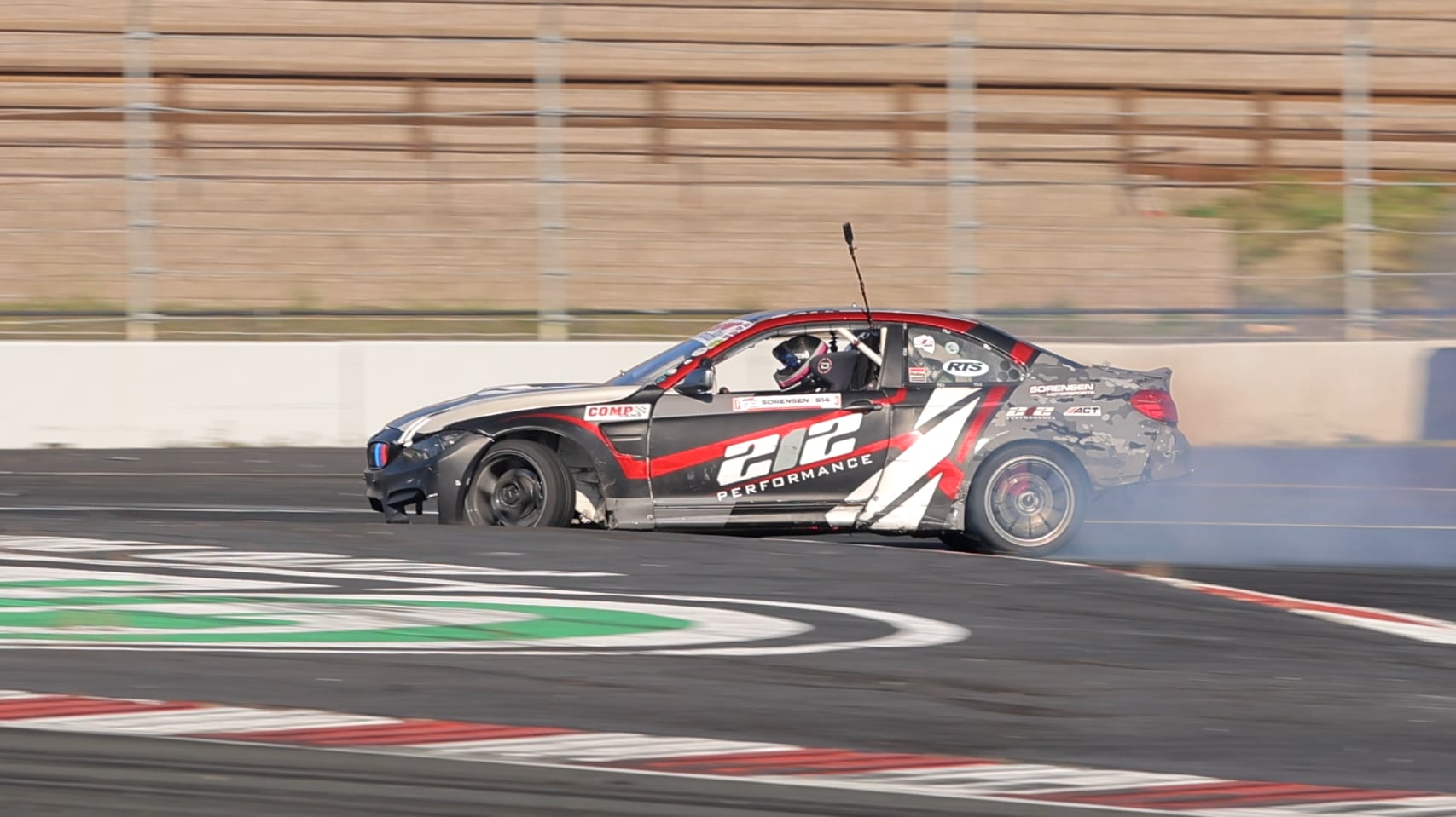 212 Performance BMW drifting solo at Formula Drift