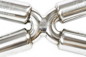 Fabspeed Motorsport Fabspeed Huracan EVO Valvetronic Dual Tone SuperSport X-Pipe Exhaust System for C8 Corvette - Image 2