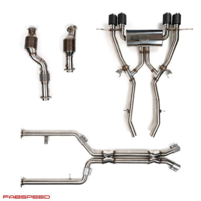 Fabspeed 2021-2023 BMW G82 M4 Turbo Back Exhaust Package Copy