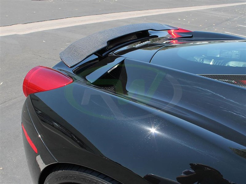 RW Carbon Ferrari 458 Carbon Fiber Rear Wing