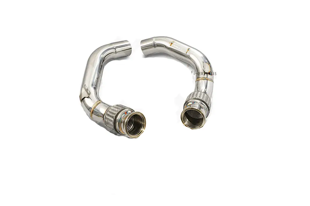 FI Exhaust Fi F90 M5 – 4.4TT S63 – 2nd Race Downpipe for C8 Corvette