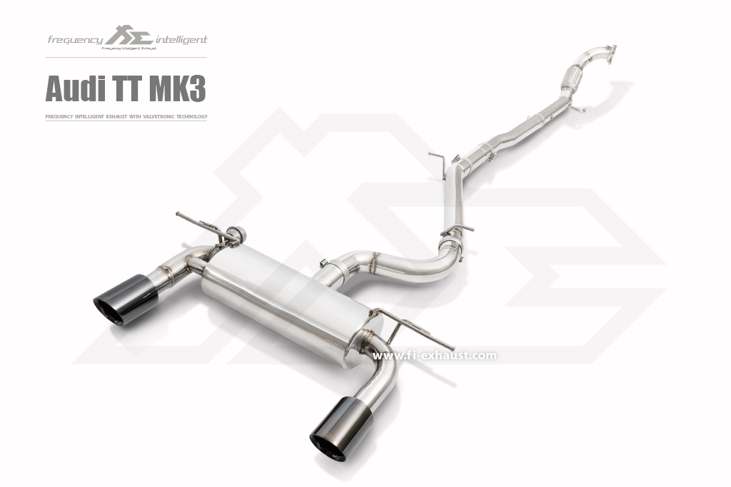 Fi Exhaust 2015-2020 Audi TT (MK3) 2.0T Valvetronic Exhaust System