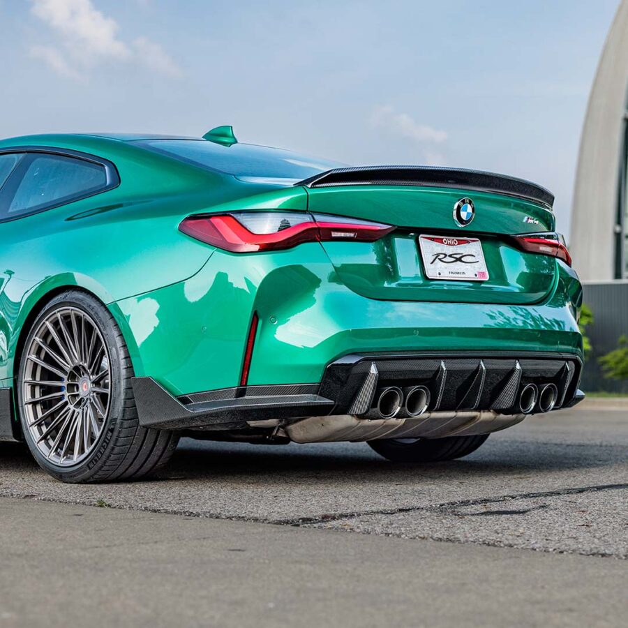 RSC 2021-2025 BMW G80 M3 G82 M4 M-Performance Style Carbon Fiber Rear Valence