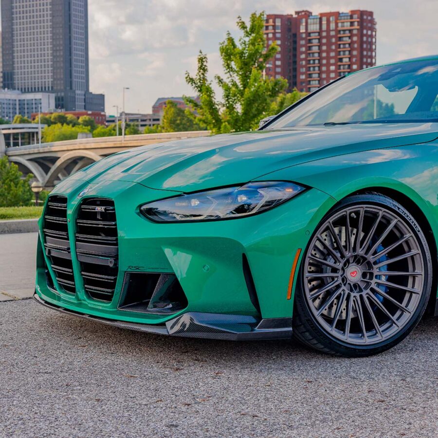 RSC 2021-2025 BMW G80 M3 G82 M4 M-Performance Style Carbon Fiber Front Lip - Image 4