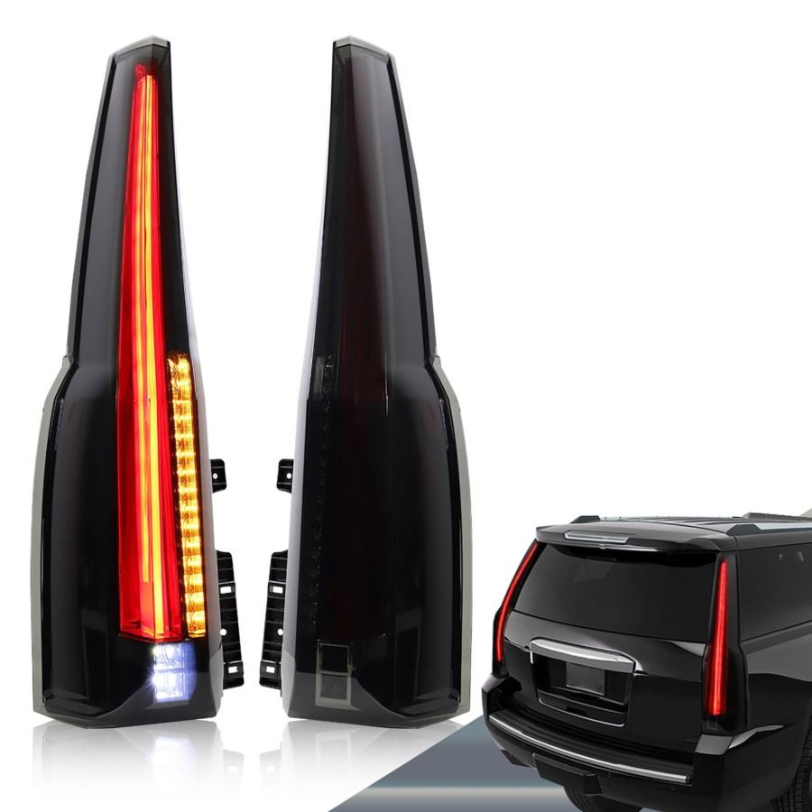 Vland 2015-2020 (4th Gen) GMC Yukon Tail Lights With Upgrade LED Kit - Image 3