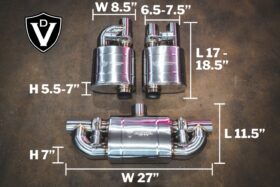 Valvetronic Designs Truck/Suv Valved Muffler Kit