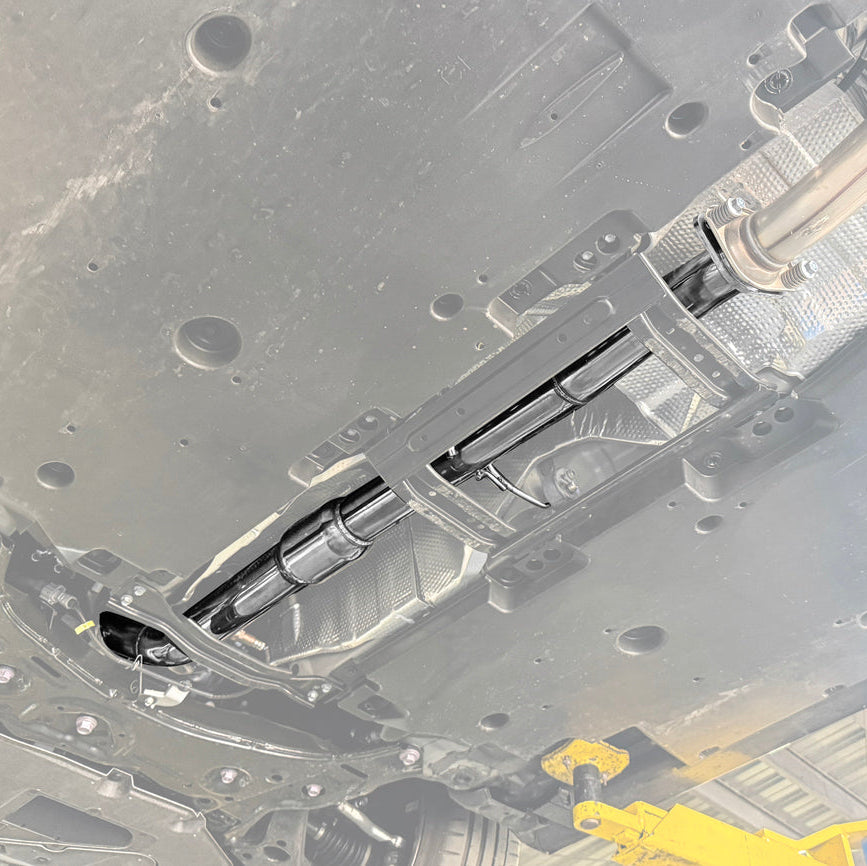 EOS 2023-Present Toyota GR Corolla Non-Resonated Mid Pipe - Image 3