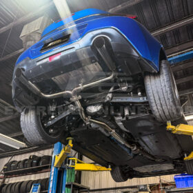 Extreme Online Store EOS 2022-Present GR86 Subaru BRZ BOSO Style Muffler Delete Cat Back Exhaust - Image 5