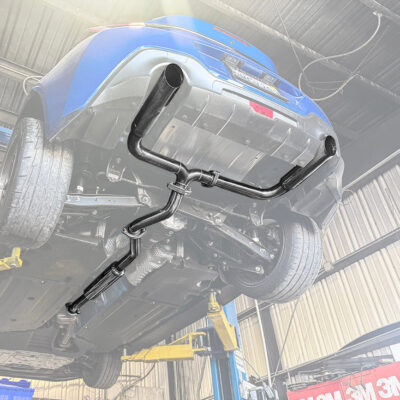 EOS 2022-Present Toyota GR86 Subaru BRZ BOSO Style Muffler Delete Cat Back Exhaust