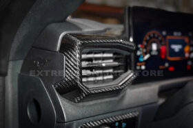2024-Up Mustang DRY CARBON FIBER AC Outlet Trim Cover - image 5