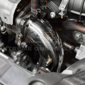 Extreme Online Store EOS 2022-Present Honda Civic Acura Integra 1.5T Catted Downpipe Front Pipe - Image 4