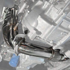 Extreme Online Store EOS 2022-Present Honda Civic Acura Integra 1.5T Catted Downpipe Front Pipe - Image 3