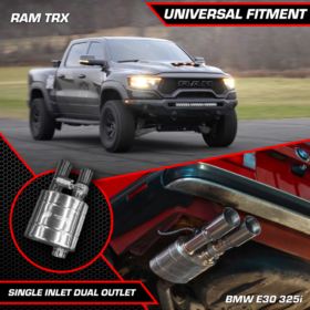 Valvetronic Designs Truck/Suv Valved Muffler Kit