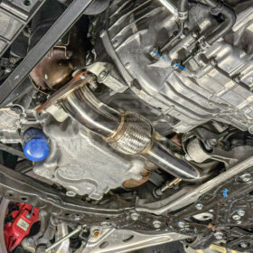 Extreme Online Store EOS 2023-Present Honda Civic Type R Acura Integra Type S 2.0T Exhaust Front Pipe - Image 3